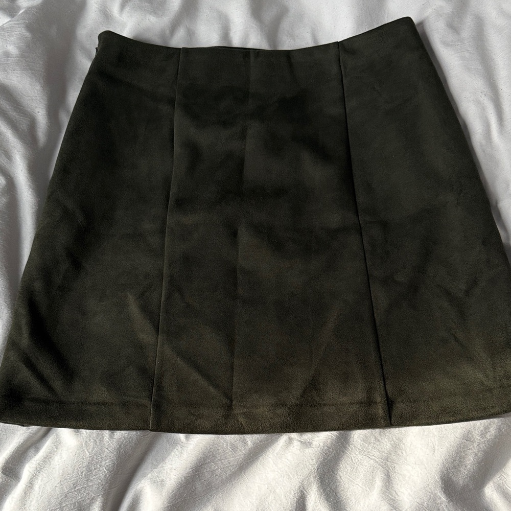 Deep green LOFT Skirt